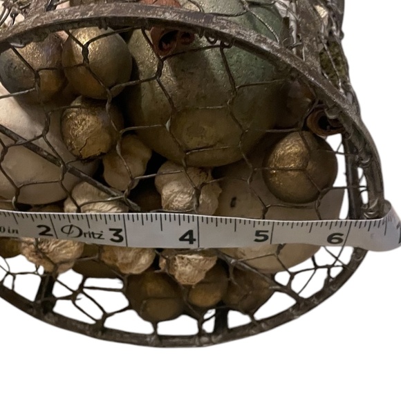 Chicken Wire Decorative Potpourri Filled Bird Cage - Picture 9 of 9